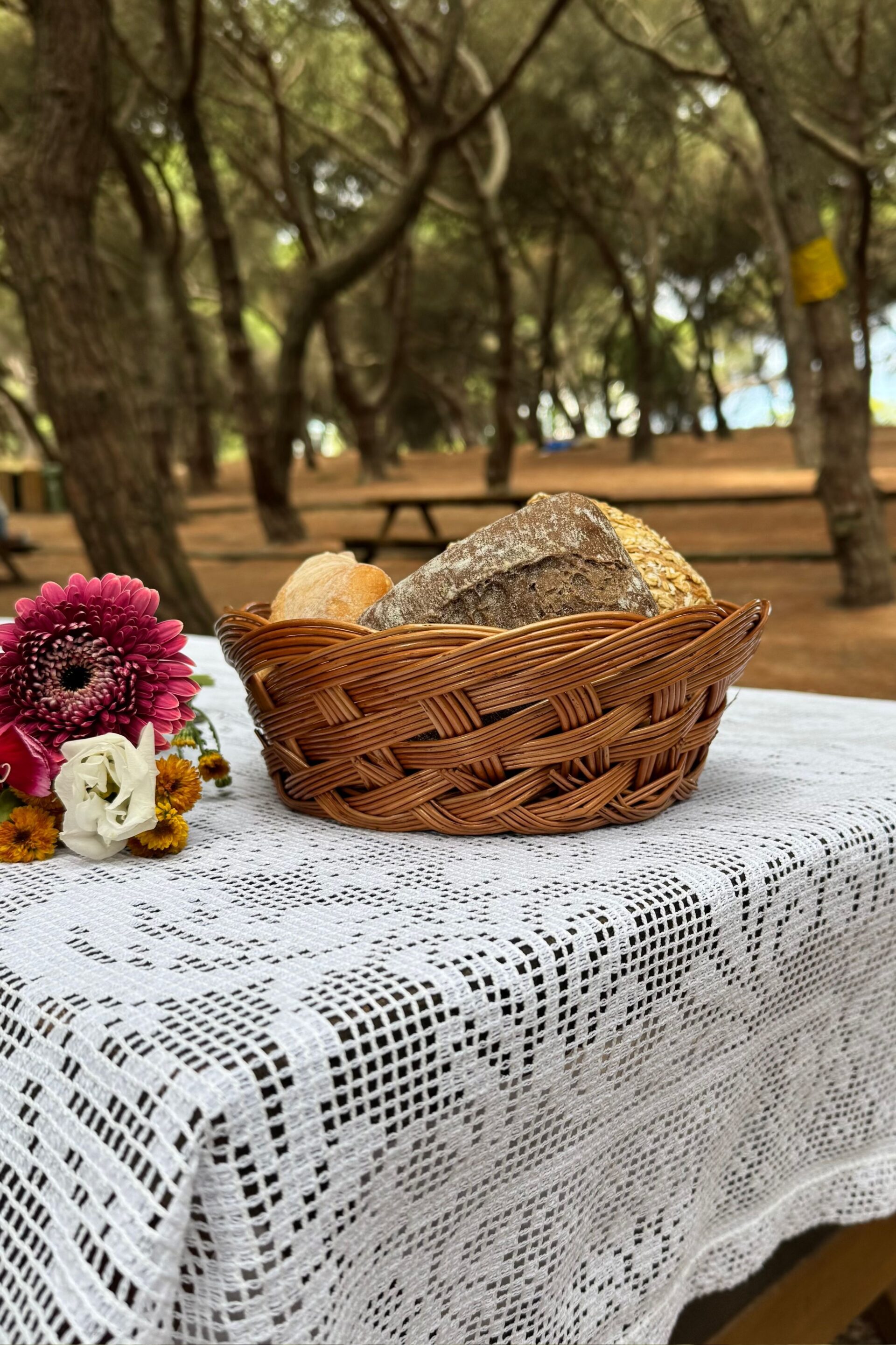 Brisa Wicker Bread Basket - Image 2