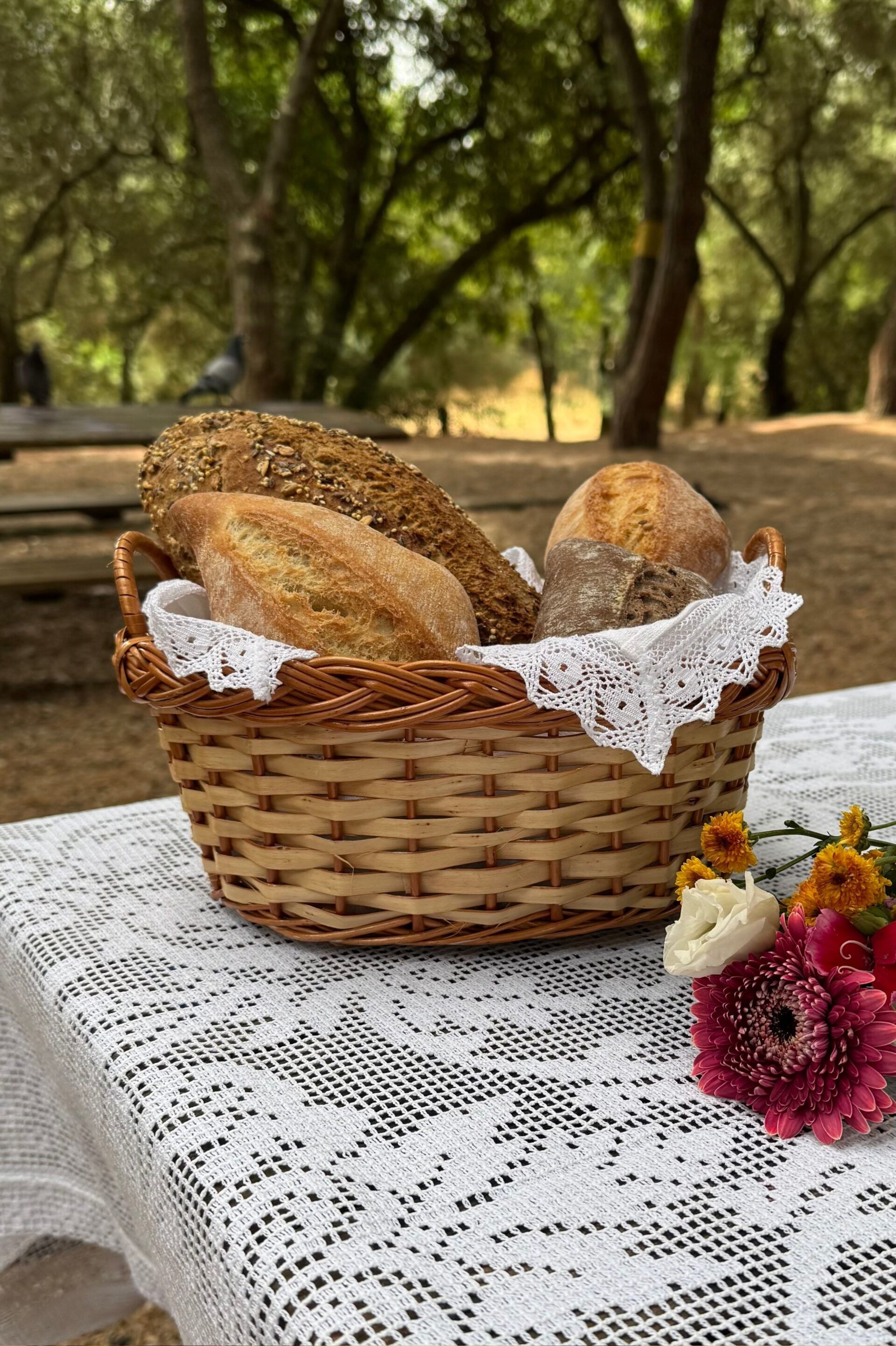 Trigo Wicker Bread Basket - Image 1