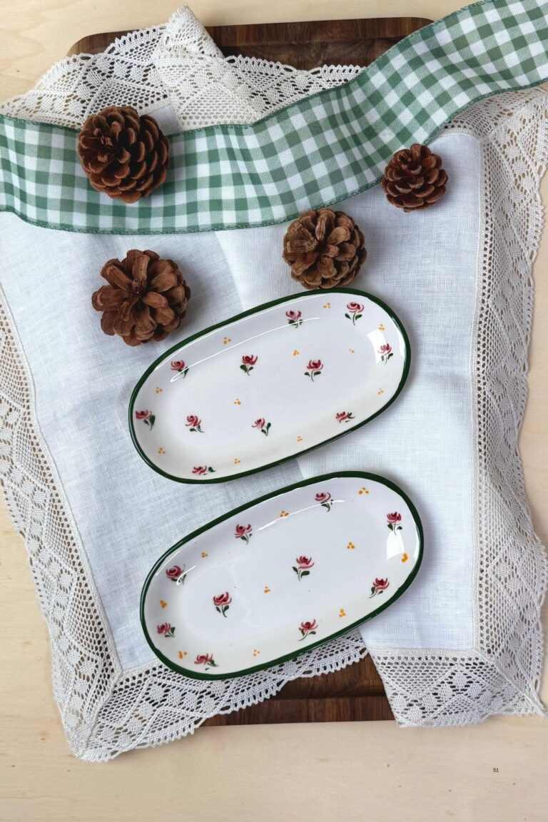 Dalia Biscuit Plate Set of 2