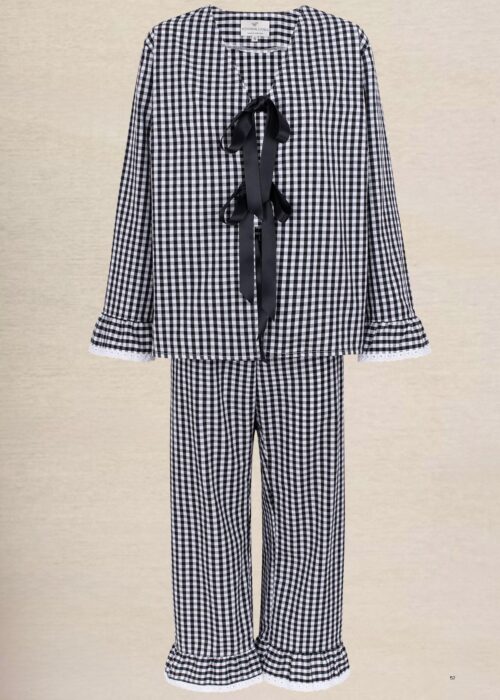 Vichy Long Pyjama Set