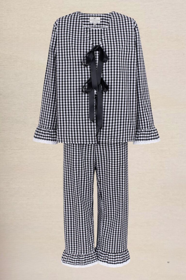 Vichy Long Pyjama Set