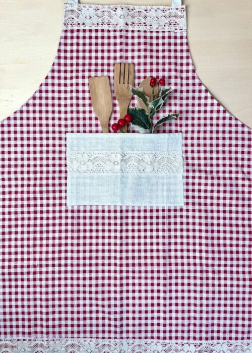 Vichy Red Apron