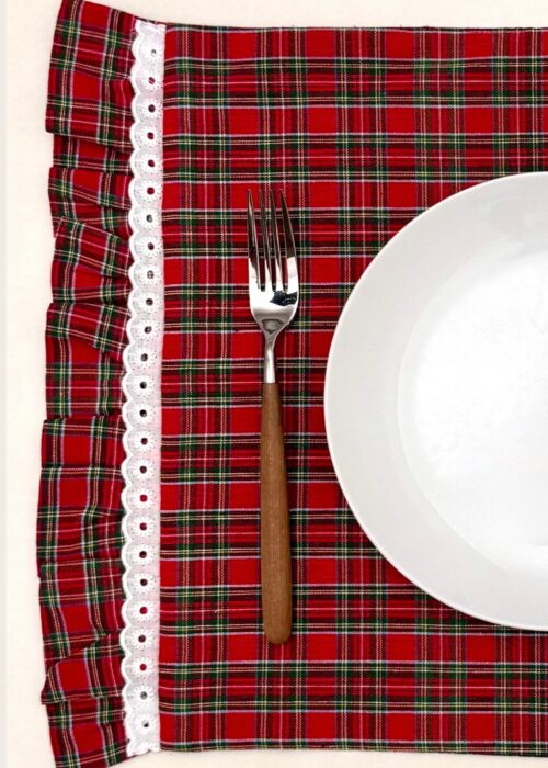 Christmas Plaid Placemat
